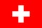 Flag of Switzerland. Swiss flag. Civil ensign of Switzerland Proportion 2:3