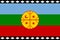 Flag Symbol for The Mapuche Nation  Communities  and Organizations in Chile and Argentina