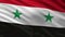 Flag of Syria - seamless loop