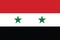Flag of Syria vector illustration