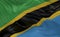 Flag of the Tanzania waving in the wind 3d render