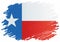 Flag of Texas, State of Texas. vector illustration.