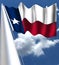 The flag of TexasThe flag of Texas is the official flag of the U.S. state of Texas. It is well known for its prominent single whit