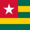 Flag of Togo.  Correct RGB colours