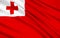 Flag of Tonga, Nuku`alofa - Polynesia