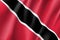 Flag Trinidad realistic icon