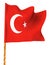 Flag. Turkey