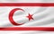 Flag Of The Turkish Republic Of Northern Cyprus