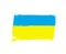 Flag of ukraine - grunge background