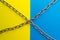 The flag of Ukraine and the lock 2