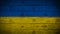 Flag of Ukraine on old wood boards. wooden Ukraine flag. Abstract flag background for your text or logo. grunge Ukrainian flag.