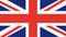 Flag of United Kingdom UK England. Trendy britain flat vector illustration. British symbol.