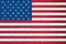 Flag of the United States of America with a pixelated effect