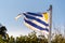 The flag of Uruguay and the Wind 03