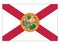 Flag of USA State of Florida