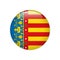 Flag of Valencian Community button