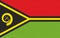 flag of Vanuatu. National Vanuatu flag on fabric surface