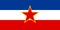 flag of Yugoslavia 1946 1992, Europe. flag representing extinct country, ethnic group or culture, regional authorities. no