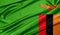 Flag of Zambia texture background