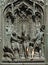 Flagellation of Christ, detail of the main bronze door of the Milan Cathedral, Duomo di Santa Maria Nascente, Milan, Italy