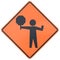 Flagman Ahead