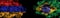 Flags of Armenia and Brazil on Black background, Armenia vs Brazil Smoke Flags