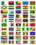 Flags of the countries of Africa