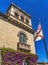 Flags Flowers Town Hall Palm Beach Florida