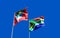 Flags of SAR African and Antigua and Barbuda