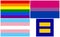 Flags of sexual minorities