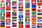 Flags of world contries