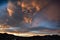 Flagstaff, Arizona Sky Scape during first summer monsoon