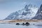 Flakstad beach, Lofoten islands, Norway