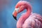 Flamboyant Pink flamingo safari. Generate Ai