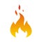Flame color icon
