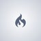 Flame, Fire, vector best flat icon