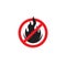 flame icon fire vector design