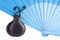 Flamenco castanets and fan