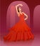 Flamenco dance