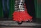 flamenco is danced on the tablao, a wooden floor, to enhance the blows