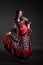 Flamenco gypsy national dresse