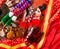 Flamenco woman with bullfighter and typical Spain Espana