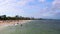 Flamengo Beach panorama view and cityscape Rio de Janeiro Brazil