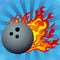 Flaming Bowling Ball