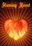 Flaming Valentine Heart