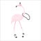 Flamingo cute print