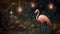 The Flamingo in the Dark Forest