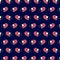 Flamingo - emoji pattern 55
