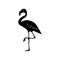 Flamingo icon - vector illustration