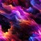 Flamingo-inspired abstract background with colorful turbulence and atmospheric clouds (tiled)